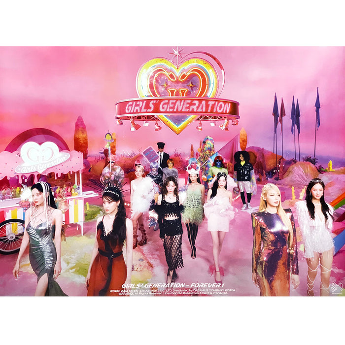 소녀시대 | GIRLS' GENERATION | 7TH ALBUM [ FOREVER 1 ] | (STANDARD VER.) POSTER ONLY