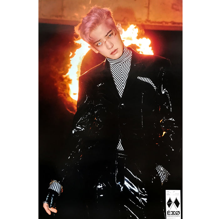 엑소 | EXO | 6TH ALBUM [ OBSESSION ] | (X-EXO - CHANYEOL VER.) POSTER ONLY