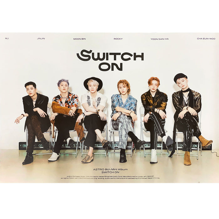 아스트로 | ASTRO | 8TH MINI ALBUM [ SWITCH ON ] | (ON VER.) POSTER ONLY