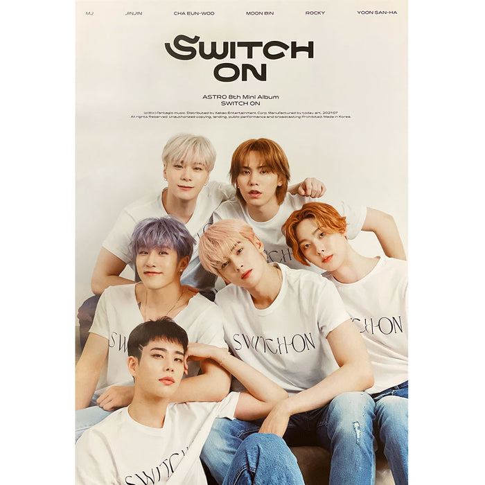 아스트로 | ASTRO | 8TH MINI ALBUM [ SWITCH ON ] | (OFF VER.) POSTER ONLY