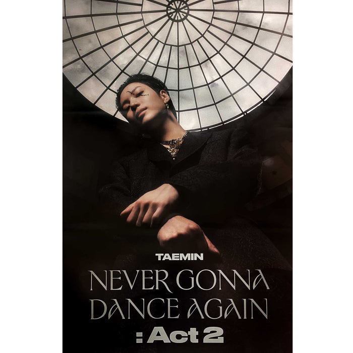 태민 | TAEMIN | 3RD ALBUM [ NEVER GONNA DANCE AGAIN: ACT 2 ] | (A VER.) POSTER ONLY