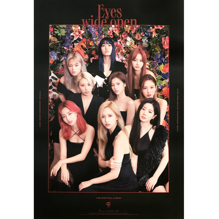 트와이스 | TWICE | 2ND FULL ALBUM [ EYES WIDE OPEN ] | (STORY VER.) POSTER ONLY