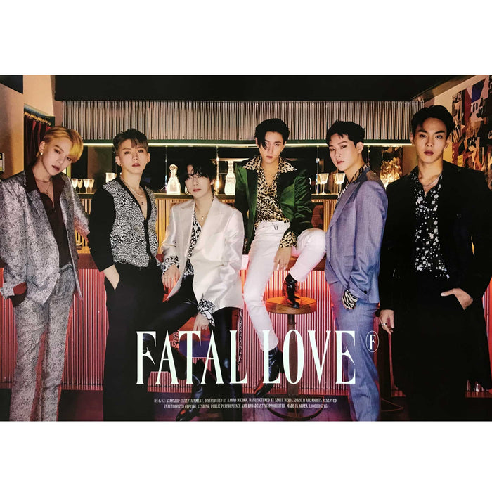 몬스타엑스 | MONSTA X | 3RD ALBUM [ FATAL LOVE ] | (B VER.) POSTER ONLY