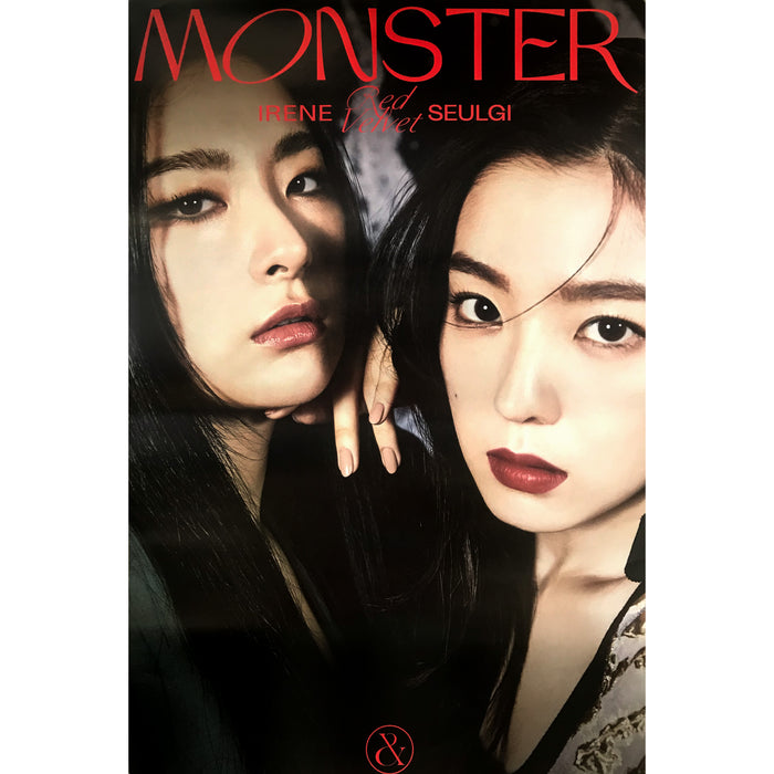 아이린 & 슬기 | IRENE & SEULGI | 1ST MINI ALBUM [ MONSTER ] | (TOP NOTE - A VER.) POSTER ONLY