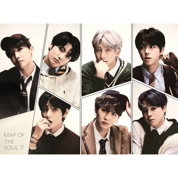 방탄소년단 | BTS | 4TH ALBUM [ MAP OF THE SOUL: 7 ] | (D VER.) POSTER ONLY