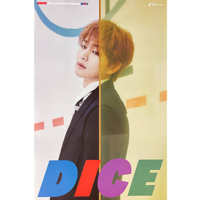 온유 | ONEW | 2ND MINI ALBUM [ DICE ] | (DIGIPACK VER. A) POSTER ONLY