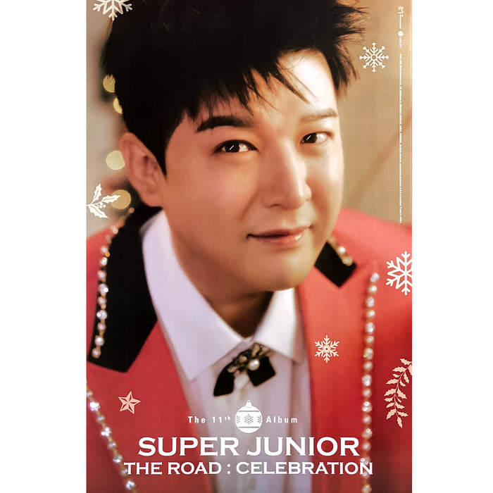 슈퍼주니어 | SUPER JUNIOR | 11TH ALBUM [ VOL. 2 'THE ROAD : CELEBRATION' ] | (SHINDONG) POSTER ONLY