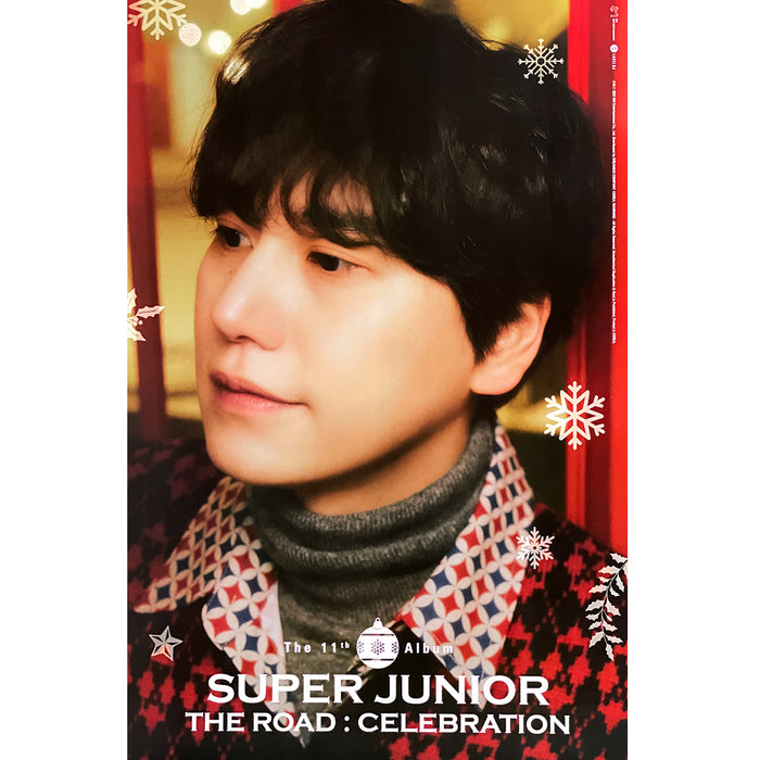 슈퍼주니어 | SUPER JUNIOR | 11TH ALBUM [ VOL. 2 'THE ROAD : CELEBRATION' ] | (KYUHYUN) POSTER ONLY