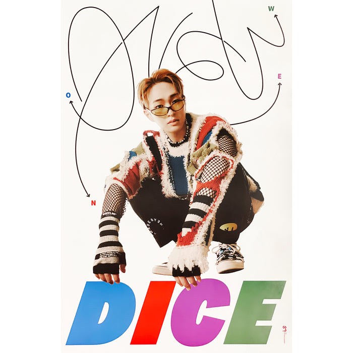 온유 | ONEW | 2ND MINI ALBUM [ DICE ] | (PHOTOBOOK VER. B) POSTER ONLY