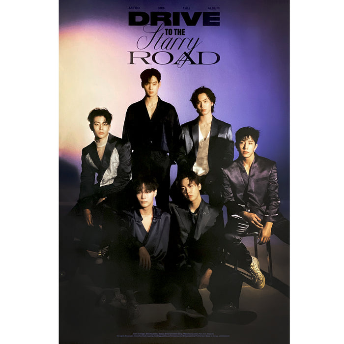 아스트로 | ASTRO | 3RD ALBUM [ DRIVE TO THE STARRY ROAD ] | (STARRY VER.) POSTER ONLY