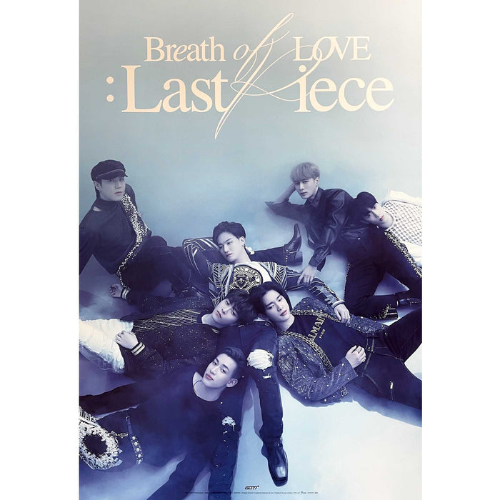 갓세븐 | GOT7 | 4TH ALBUM [ BREATH OF LOVE: LAST PIECE ] | (D VER.) POSTER ONLY