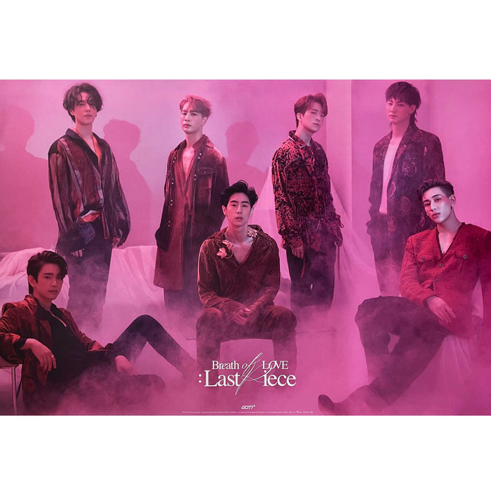 갓세븐 | GOT7 | 4TH ALBUM [ BREATH OF LOVE: LAST PIECE ] | (E VER.) POSTER ONLY