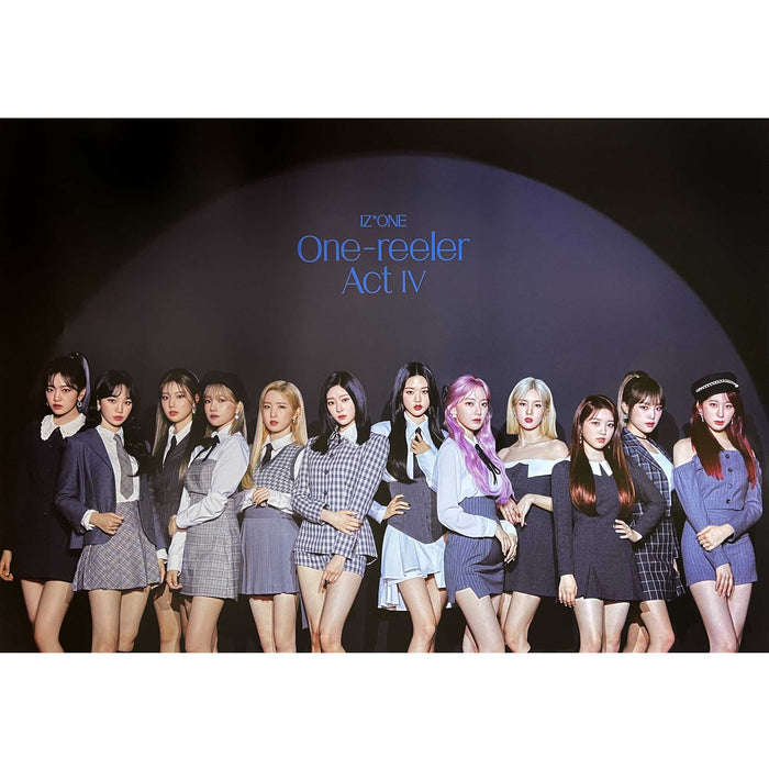 아이즈원 | IZ*ONE | 4TH MINI ALBUM [ ONE-REELER / ACT IV ] | (UNIT B VER.) POSTER ONLY