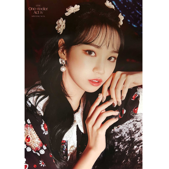 아이즈원 | IZ*ONE | 4TH MINI ALBUM [ ONE-REELER / ACT IV ] | (KIM CHAEWON VER.) POSTER ONLY