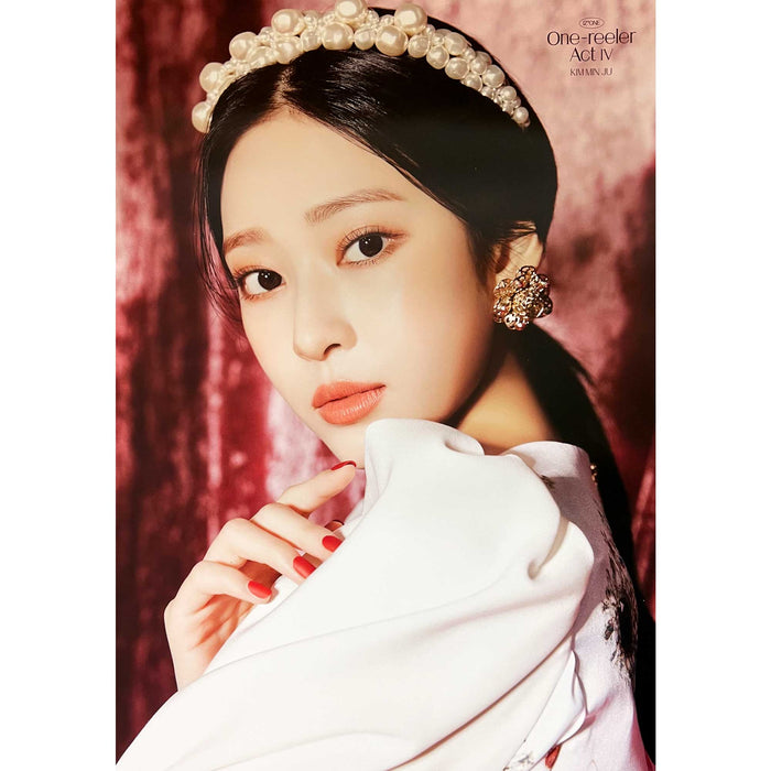 아이즈원 | IZ*ONE | 4TH MINI ALBUM [ ONE-REELER / ACT IV ] | (KIM MINJU VER.) POSTER ONLY