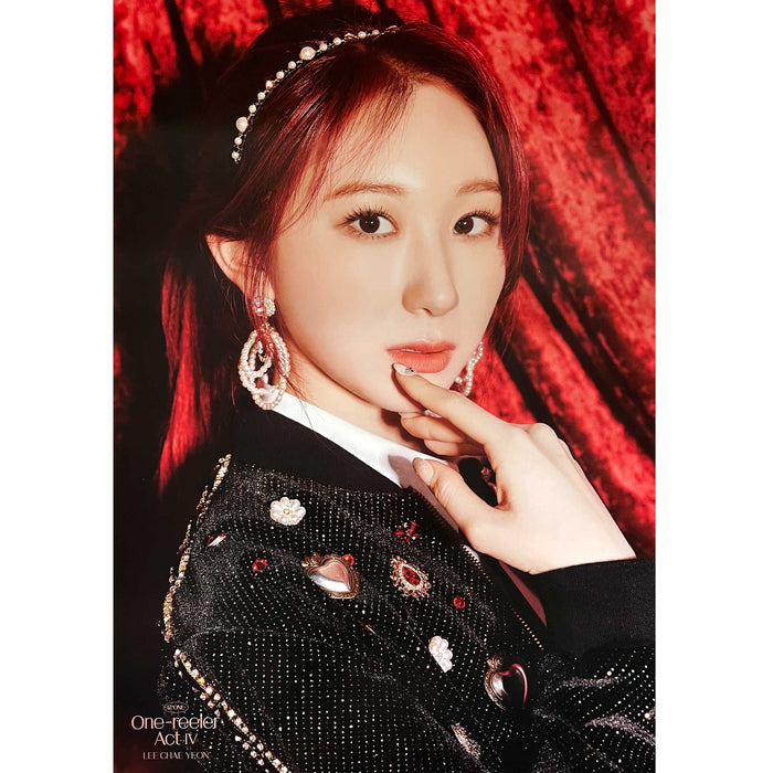 아이즈원 | IZ*ONE | 4TH MINI ALBUM [ ONE-REELER / ACT IV ] | (LEE CHAEYEON VER.) POSTER ONLY