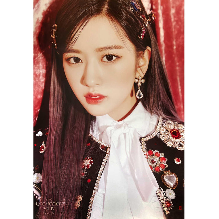 아이즈원 | IZ*ONE | 4TH MINI ALBUM [ ONE-REELER / ACT IV ] | (AN YUJIN VER.) POSTER ONLY