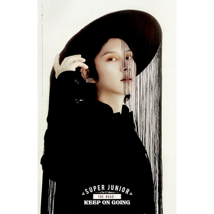 슈퍼주니어 | SUPER JUNIOR | 11TH ALBUM [ VOL.1 'THE ROAD : KEEP ON GOING' ] | (LINE VER. - HEECHUL) POSTER ONLY