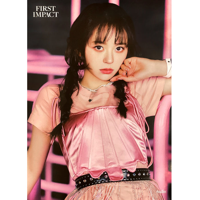 케플러 | KEP1ER | 1ST MINI ALBUM [ FIRST IMPACT ] | (MASHIRO VER.) POSTER ONLY