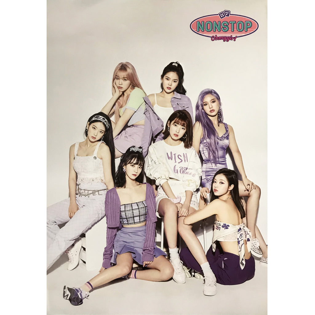 OH MY GIRL CLOSER サイン入りポスター - K-POP/アジア