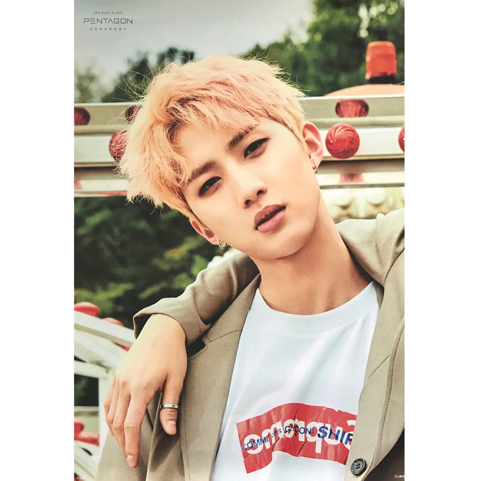 펜타곤 | PENTAGON | 3RD MINI ALBUM [ CEREMONY ] | (HUI VER.) POSTER ONLY