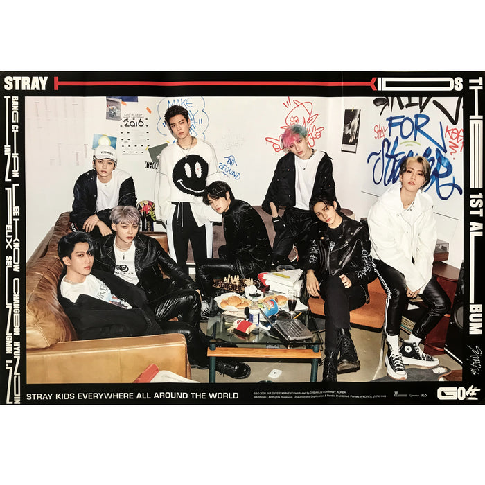 STRAY KIDS | 1ST ALBUM [ GO生 GO LIVE ] | (A VER.) POSTER ONLY