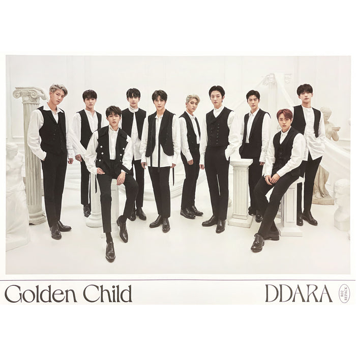 골든차일드 | GOLDEN CHILD | 2ND ALBUM REPACKAGE [ DDARA ] | (B VER.) POSTER ONLY