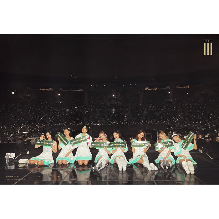 트와이스 | TWICE | 4TH WORLD TOUR III IN SEOUL | (BLU-RAY VER.) POSTER ONLY