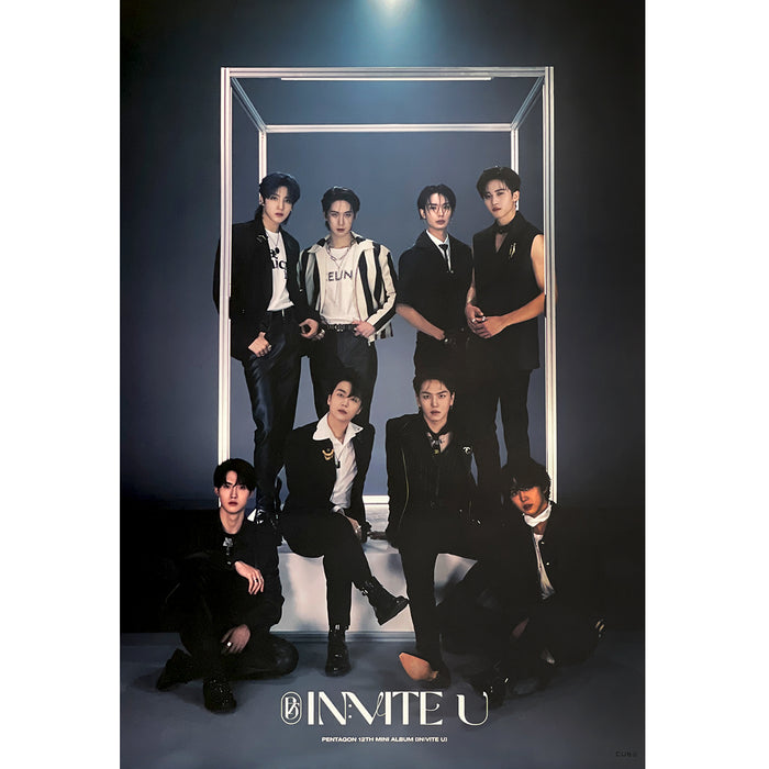 펜타곤 | PENTAGON | 12TH MINI ALBUM [ IN:VITE U ] | (NOUVEAU VER.) POSTER ONLY