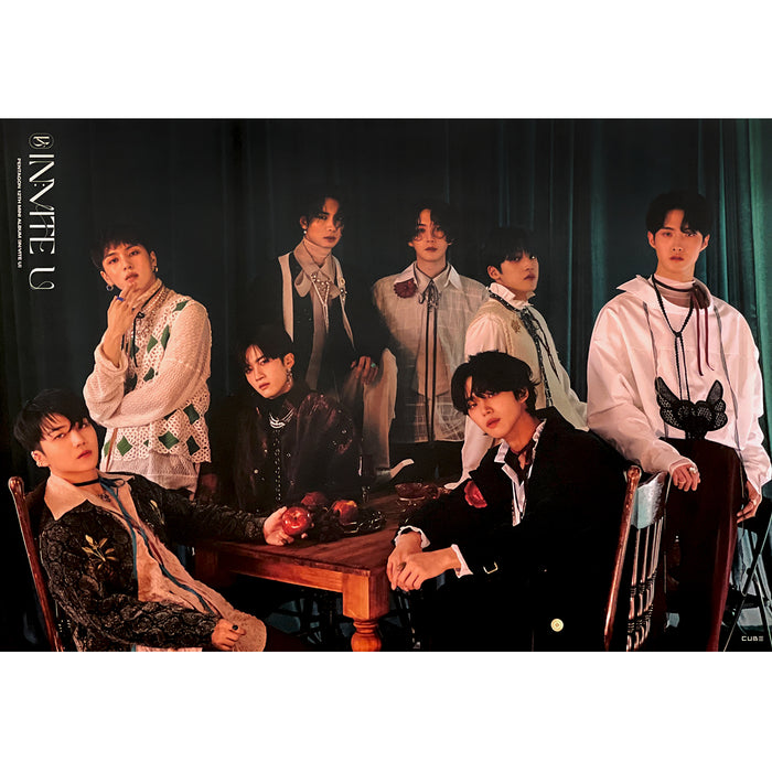 펜타곤 | PENTAGON | 12TH MINI ALBUM [ IN:VITE U ] | (FLARE VER.) POSTER ONLY