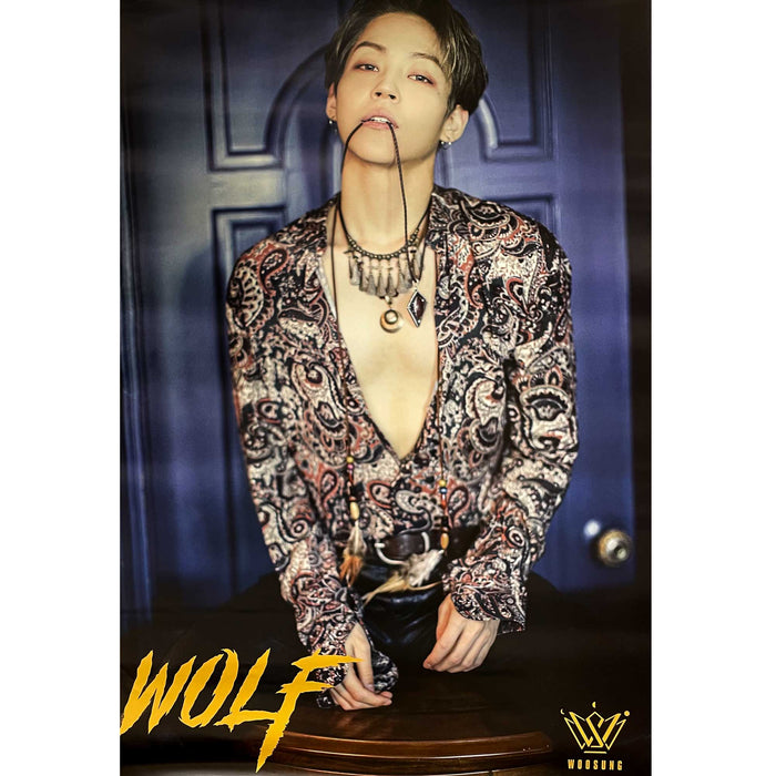 김우성 | KIM WOOSUNG | 1ST MINI ALBUM [ WOLF ] | (A VER.) POSTER ONLY