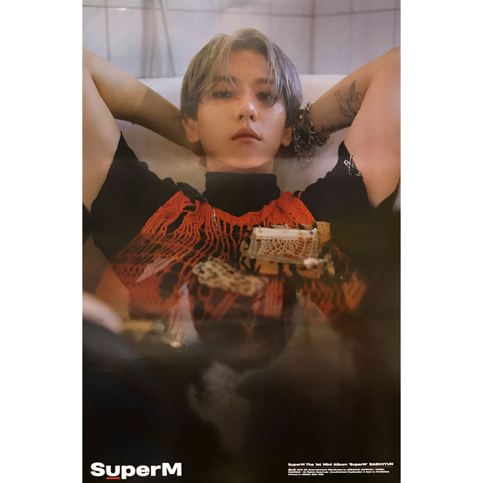 SUPERM | 1ST MINI ALBUM [SUPERM] | (BAEKHYUN VER.) POSTER ONLY