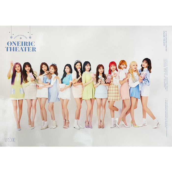 아이즈원 | IZ*ONE | ONLINE CONCERT [ ONEIRIC THEATER ] | (KIHNO VIDEO - B VER.) POSTER ONLY