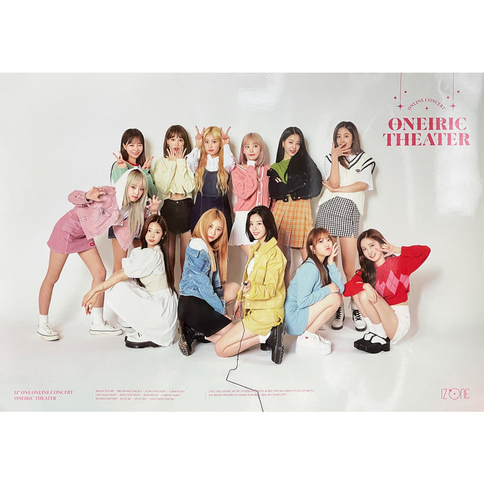 아이즈원 | IZ*ONE | ONLINE CONCERT [ ONEIRIC THEATER ] | (BLU RAY - B VER.) POSTER ONLY