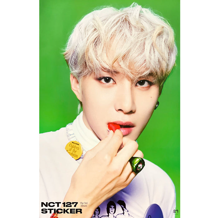 엔시티 127 | NCT 127 | 3RD ALBUM [ STICKER ] | (JEWEL CASE - JUNGWOO VER.) POSTER ONLY