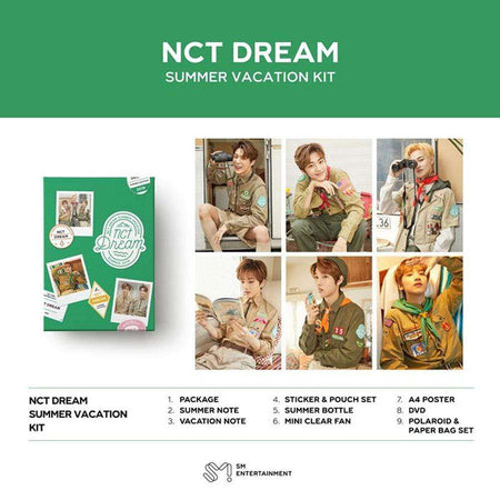 MUSIC PLAZA DVD 엔시티 드림 | NCT DREAM [ 2019 NCT DREAM SUMMER VACATION KIT ]