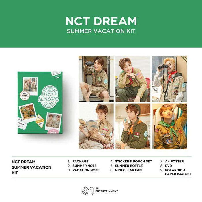 MUSIC PLAZA DVD 엔시티 드림 | NCT DREAM [ 2019 NCT DREAM SUMMER VACATION KIT ]