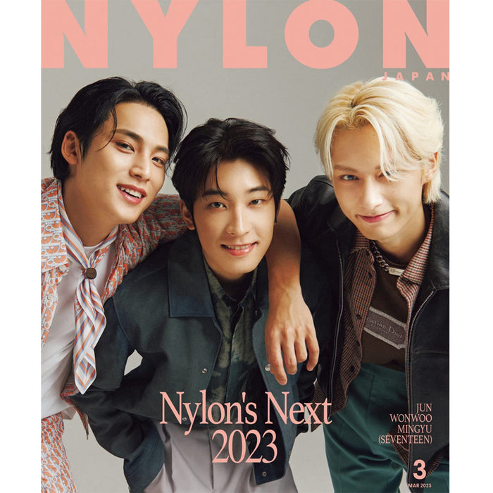 NYLON JAPAN 2023-3 [ JUN, WONWOO, MINGYU / SEVENTEEN ]