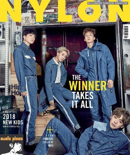 MUSIC PLAZA Magazine Nylon | 나일론 | February 2018 - WINNER Cover