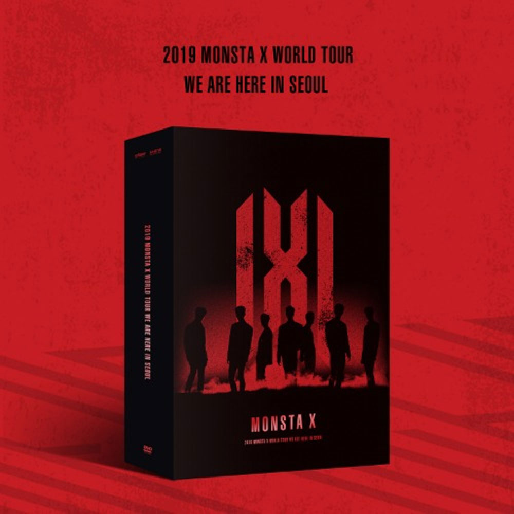 Monsta X signed 2019 store world tour poster