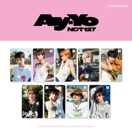 엔시티127 | NCT 127 [ AY-YO ] LOCA MOBILITY TRANSIT CARD