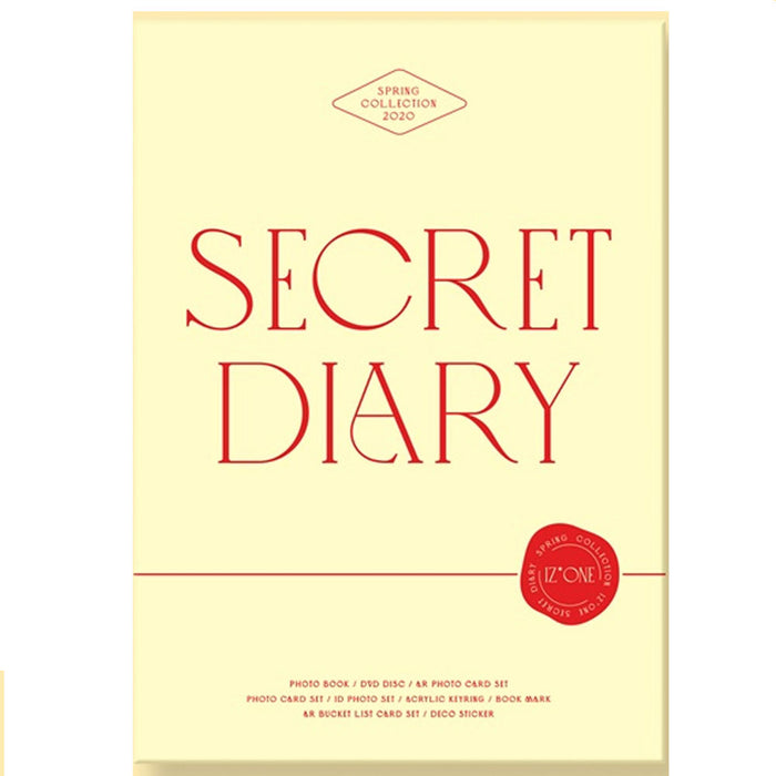 아이즈원 | IZ*ONE SPRING COLLECTION [ SECRET DIARY ] PHOTOBOOK PACKAGE