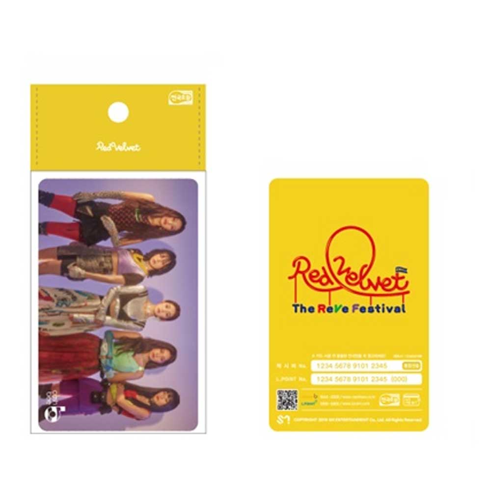 레드벨벳 | RED VELVET [ THE REVE FESTIVAL: DAY 1 ] CASHBEE TRANSPORTATION CARD