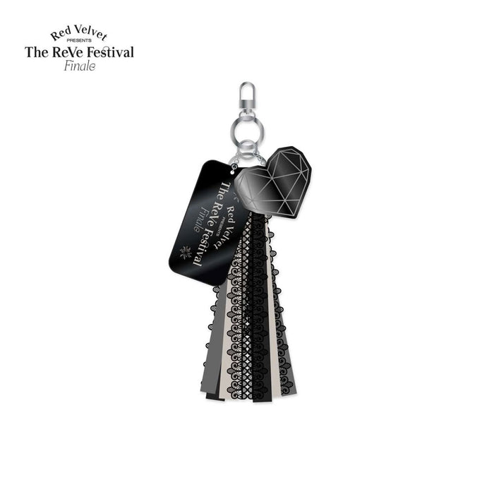 레드벨벳 | RED VELVET [ THE REVE FESTIVAL FINALE ] LACE TASSEL + CHARM KEYCHAIN