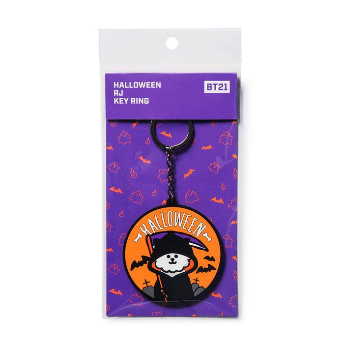 MUSIC PLAZA Goods RJ BT21 OFFICIAL HALLOWEEN SILICON KEY RING