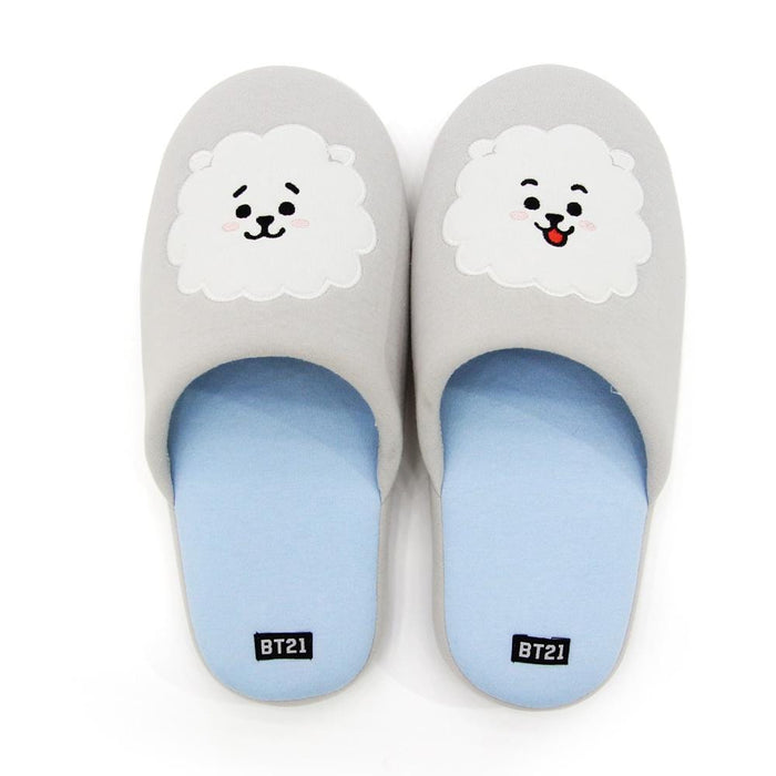 MUSIC PLAZA Goods RJ BT21 x HOMEPLUS OFFICIAL INDOOR SLIPPERS