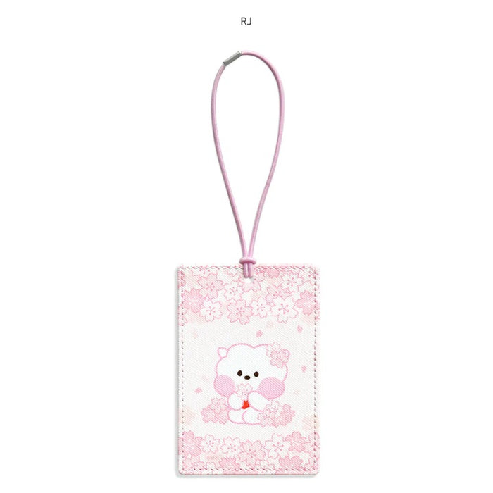 BT21 [ MININI CHERRY BLOSSOM ] TRAVEL TAG