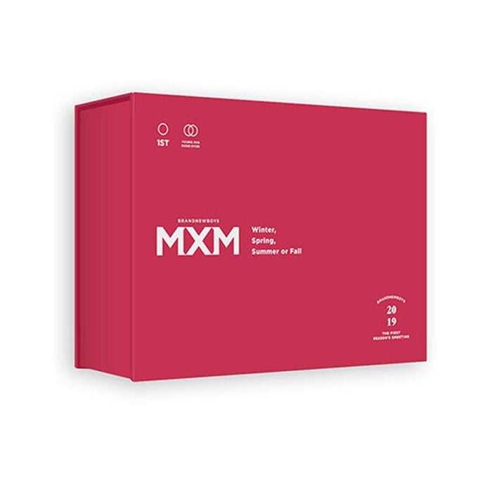 MUSIC PLAZA Photo Book MERRY VER. MXM | BRANDNEW BOYS | 2019 SEASON' S GREETING