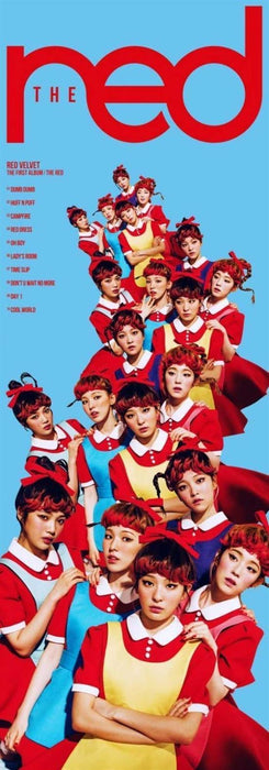 MUSIC PLAZA Poster Red Velvet | 레드벨벳DUMB DUMB [ A ] 12.5" X 36.5"