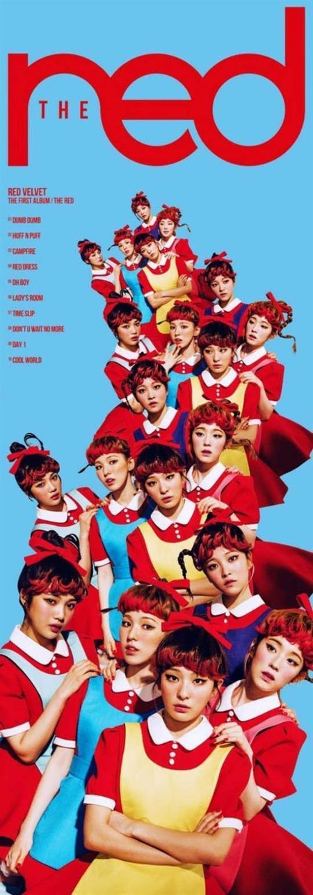 MUSIC PLAZA Poster Red Velvet | 레드벨벳DUMB DUMB [ A ] 12.5" X 36.5"